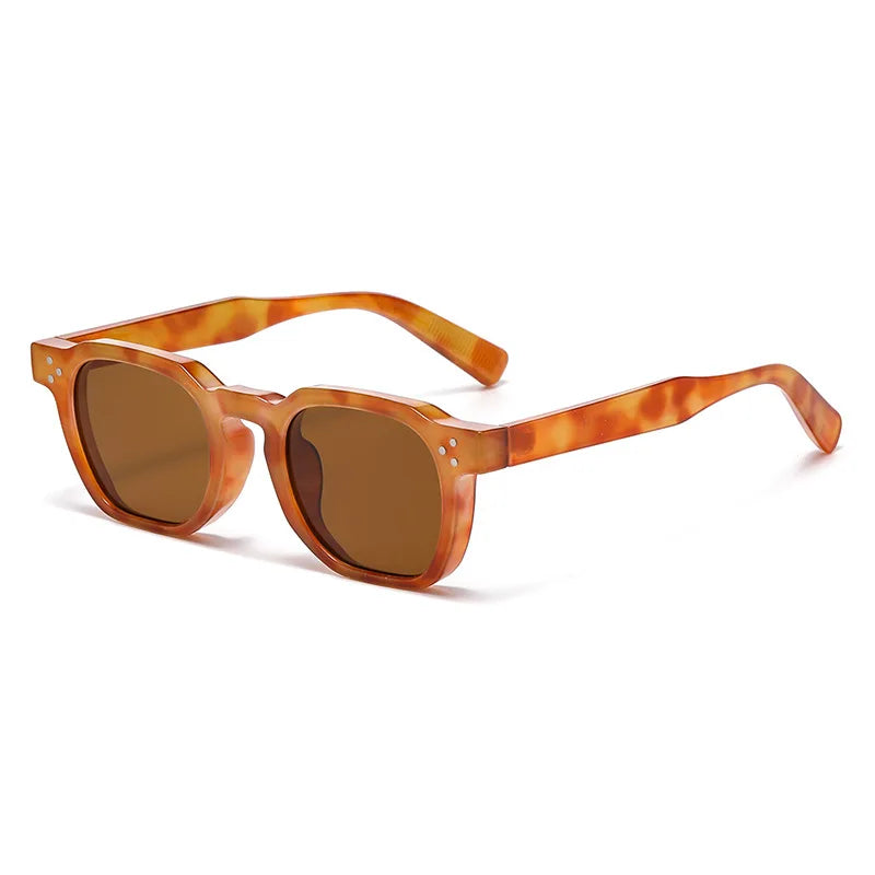 Retro Square Gradient Sunglasses