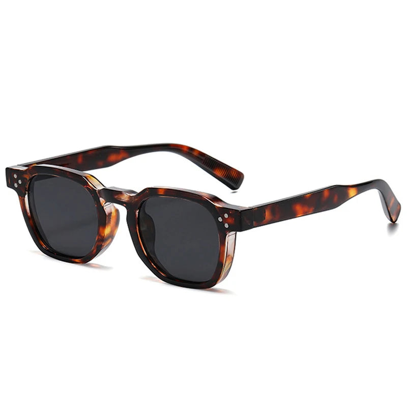 Retro Square Gradient Sunglasses