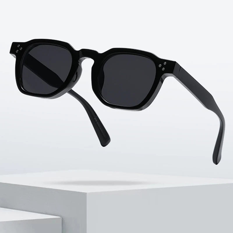 Retro Square Gradient Sunglasses