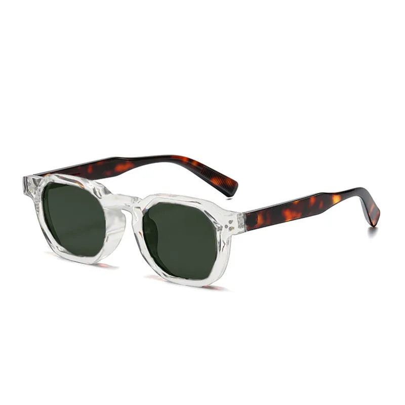 Retro Square Gradient Sunglasses